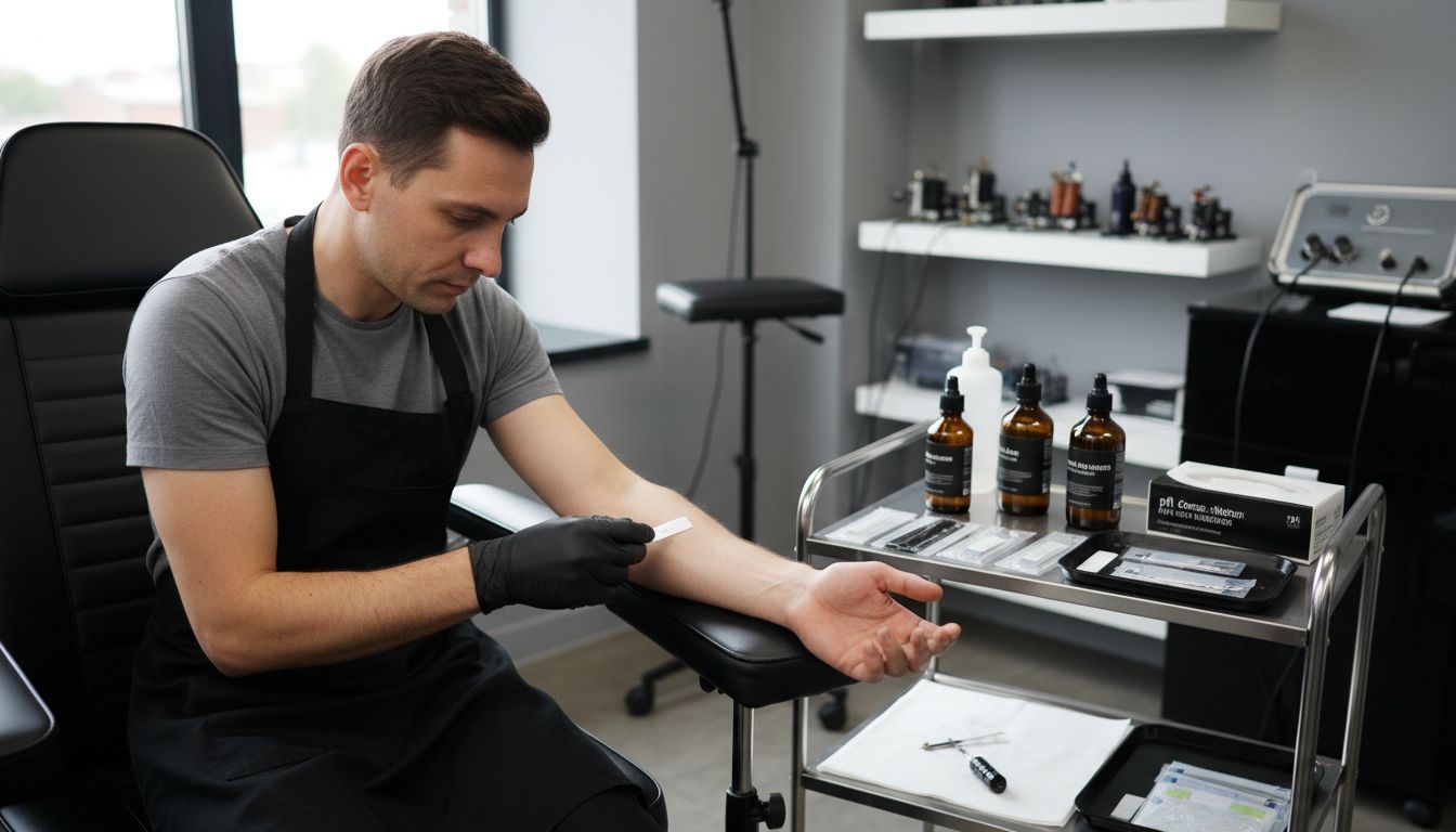 testovanie pH pokožky