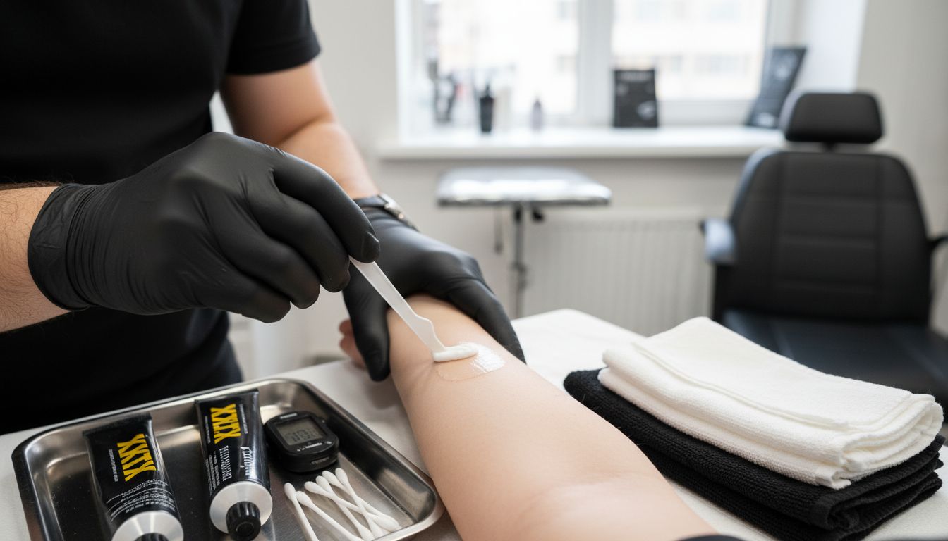 numbing cream tattoo use