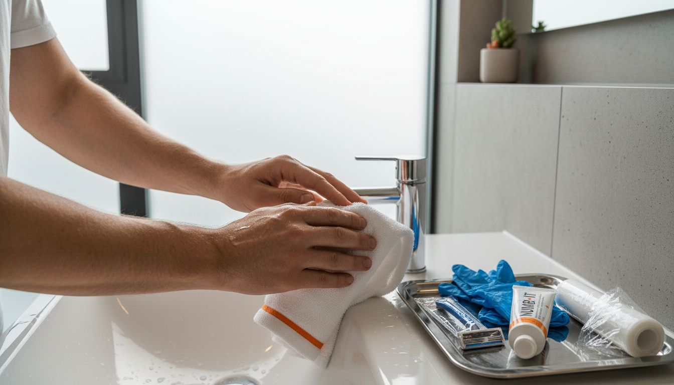 hautvorbereitung tattoo