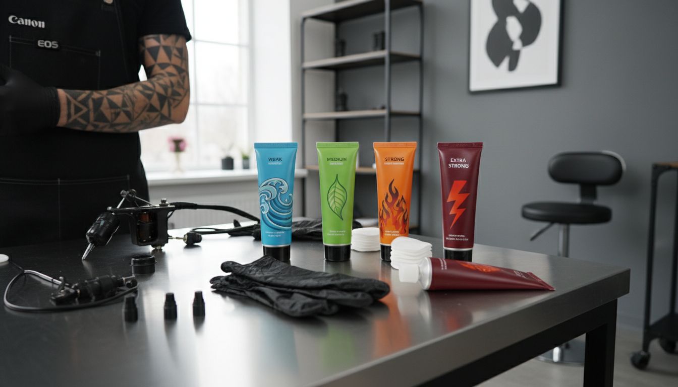 anestetické krémy typy