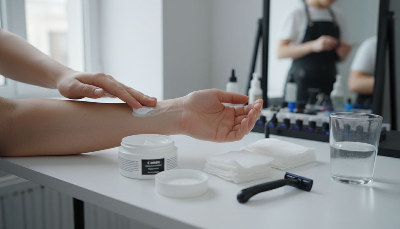 príprava pokožky tetovanie