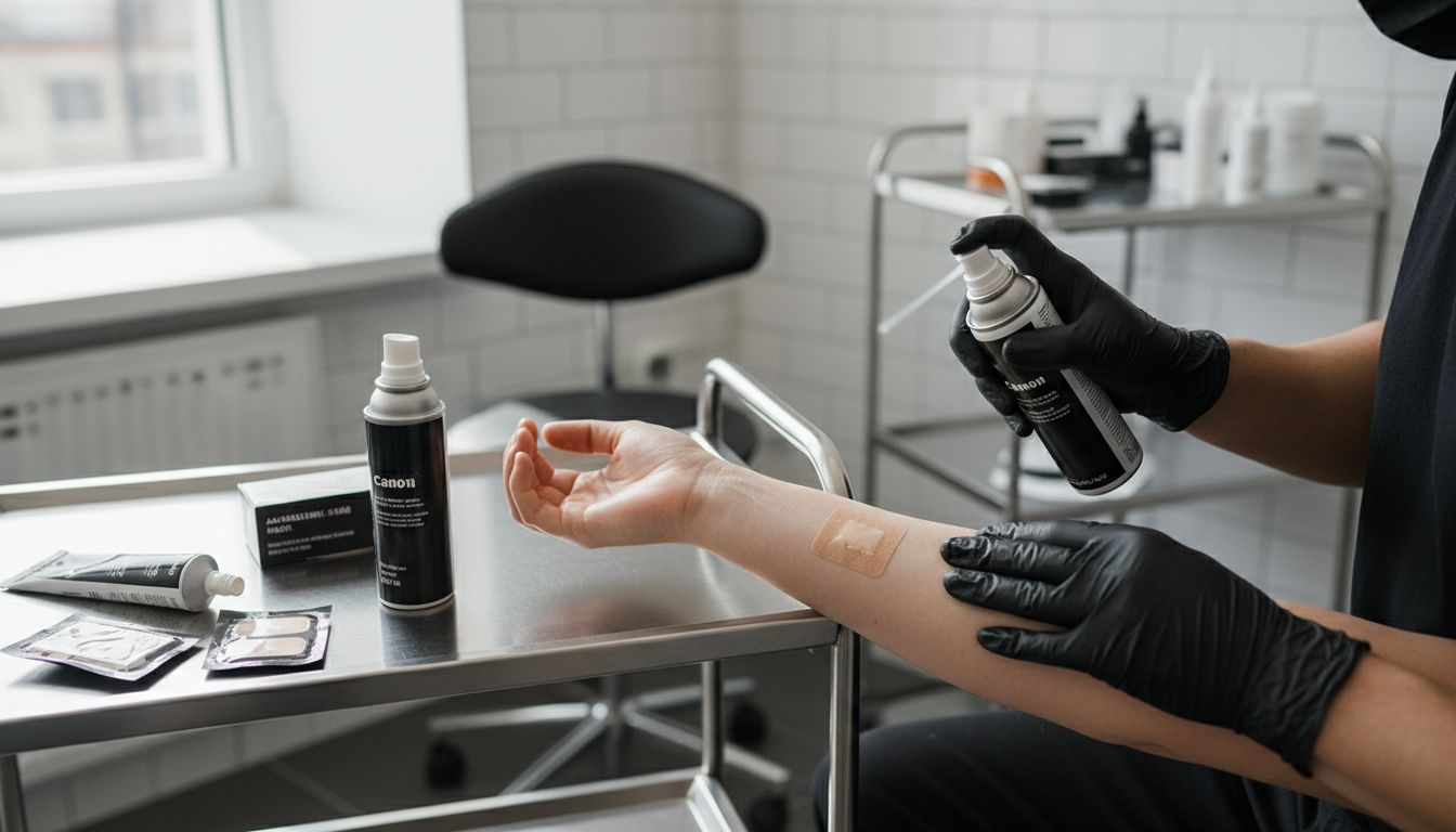 aplikácia anestetík koža