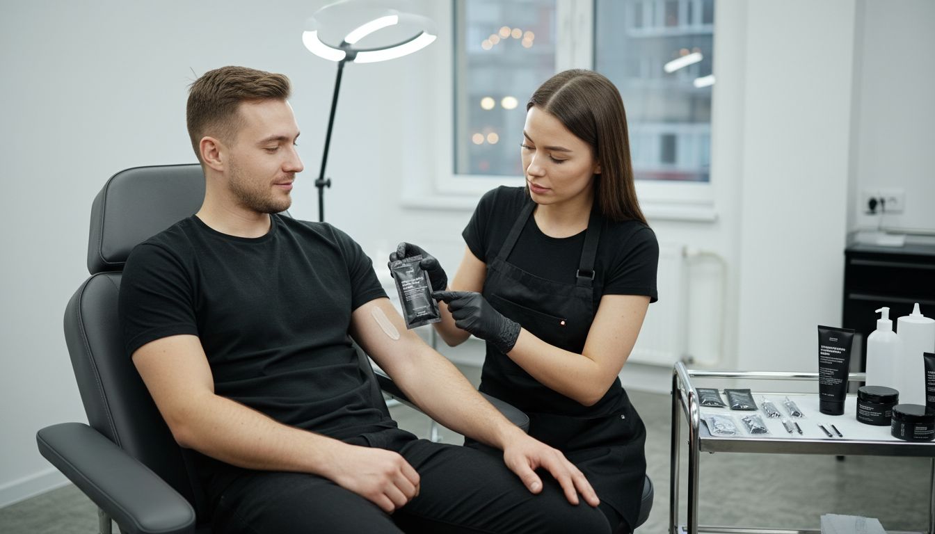 przygotowanie skóry tatuaż
