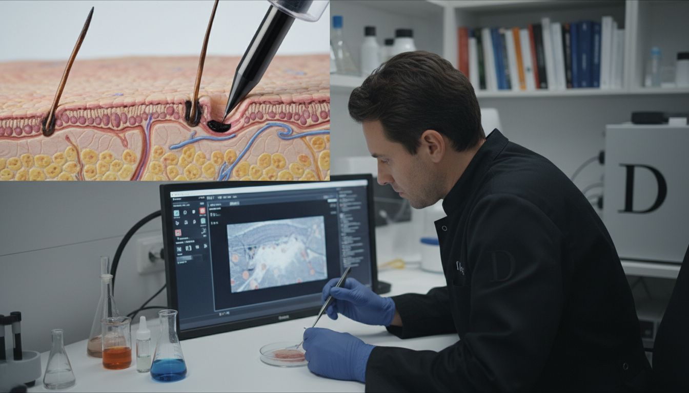 injection encre derme