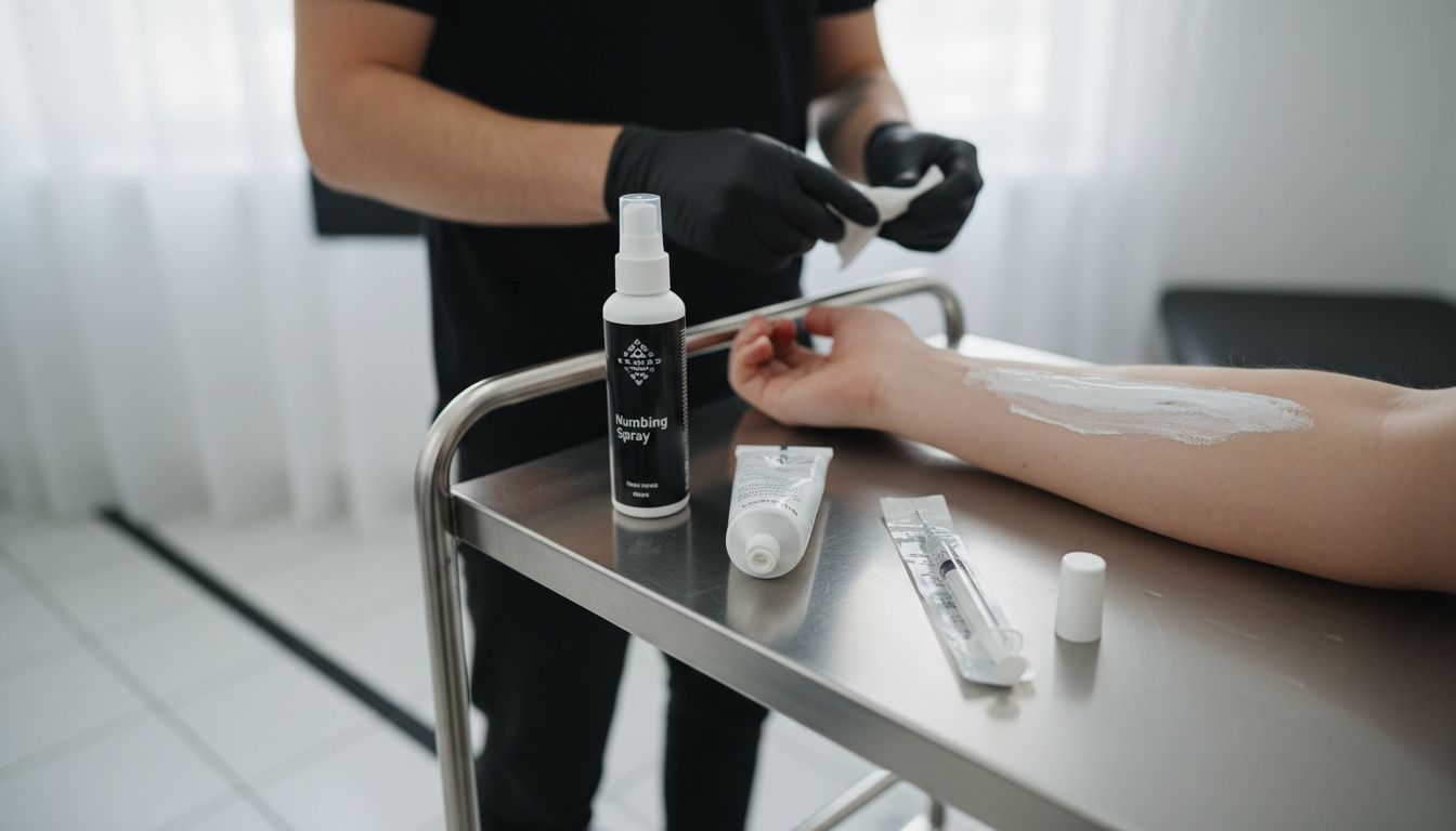 typy anestetík tetovanie