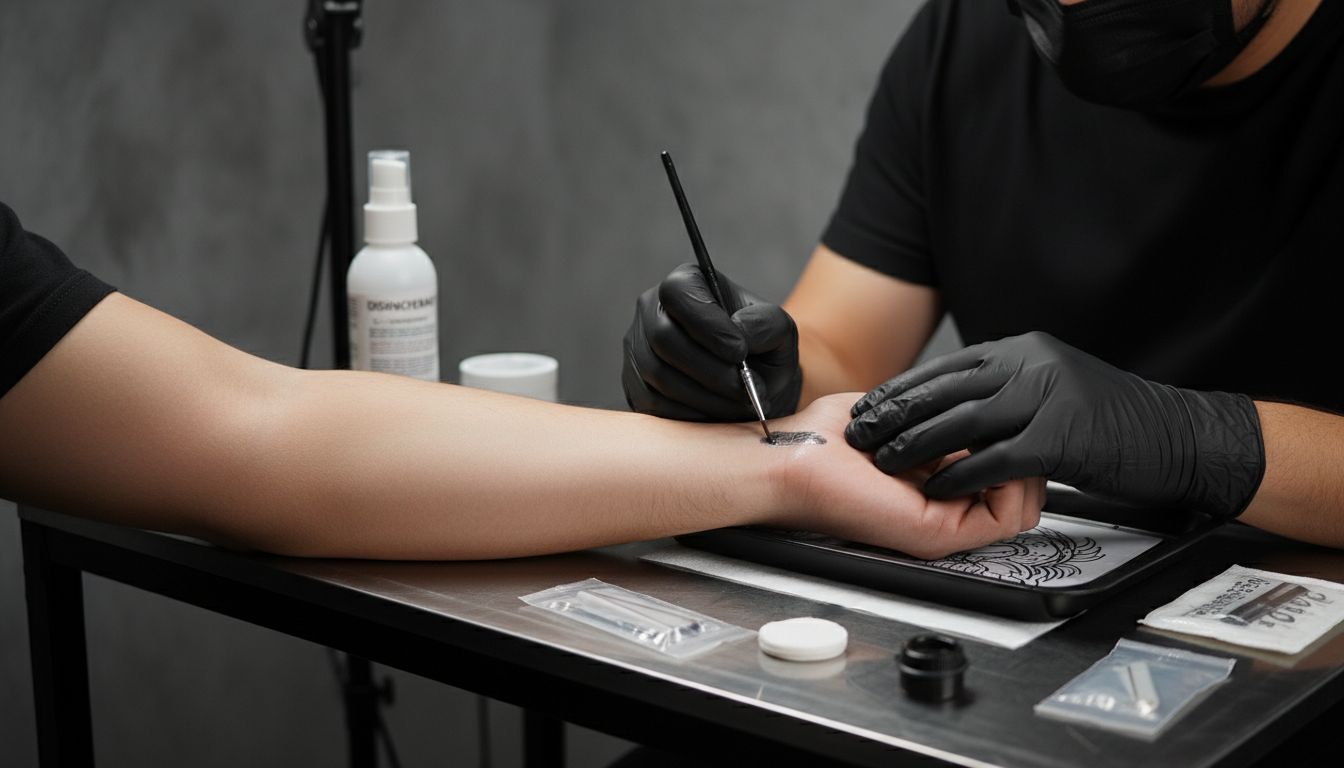 hygiena tetovanie proces