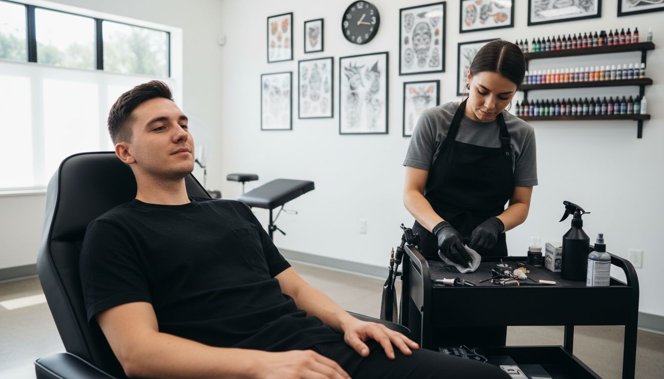 profesjonalny salon tatuażu