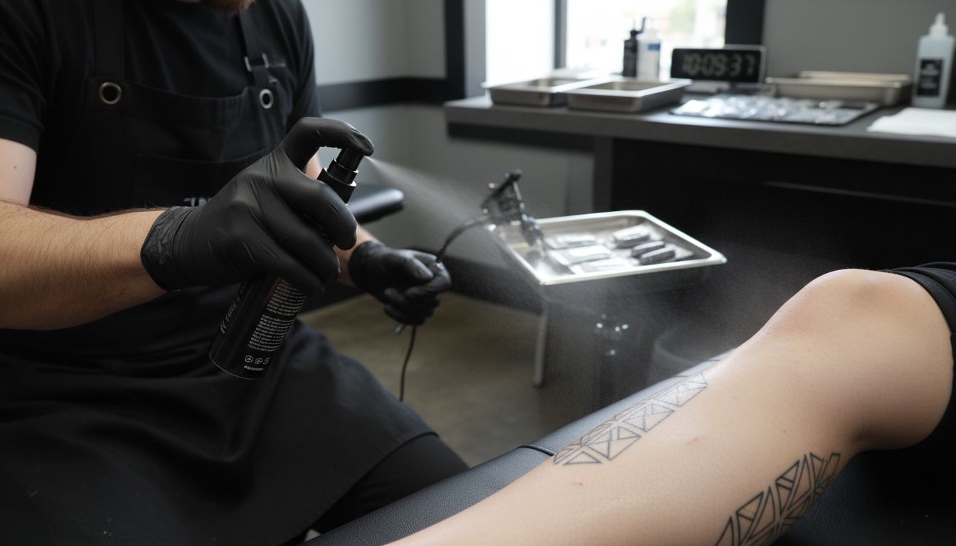 application spray anesthésiant