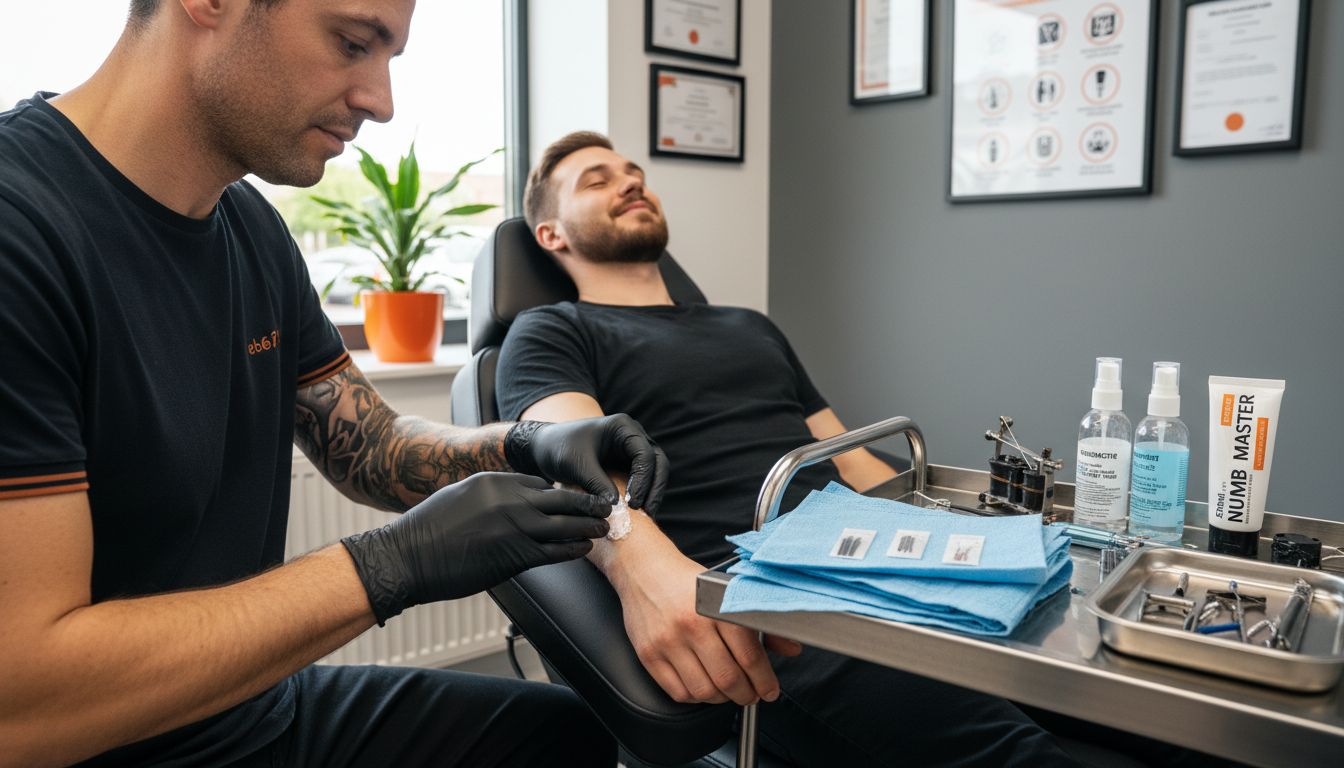 Betäubungscreme Anwendung Tattoo
