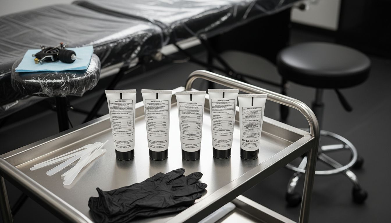 anestetické krémy tetování