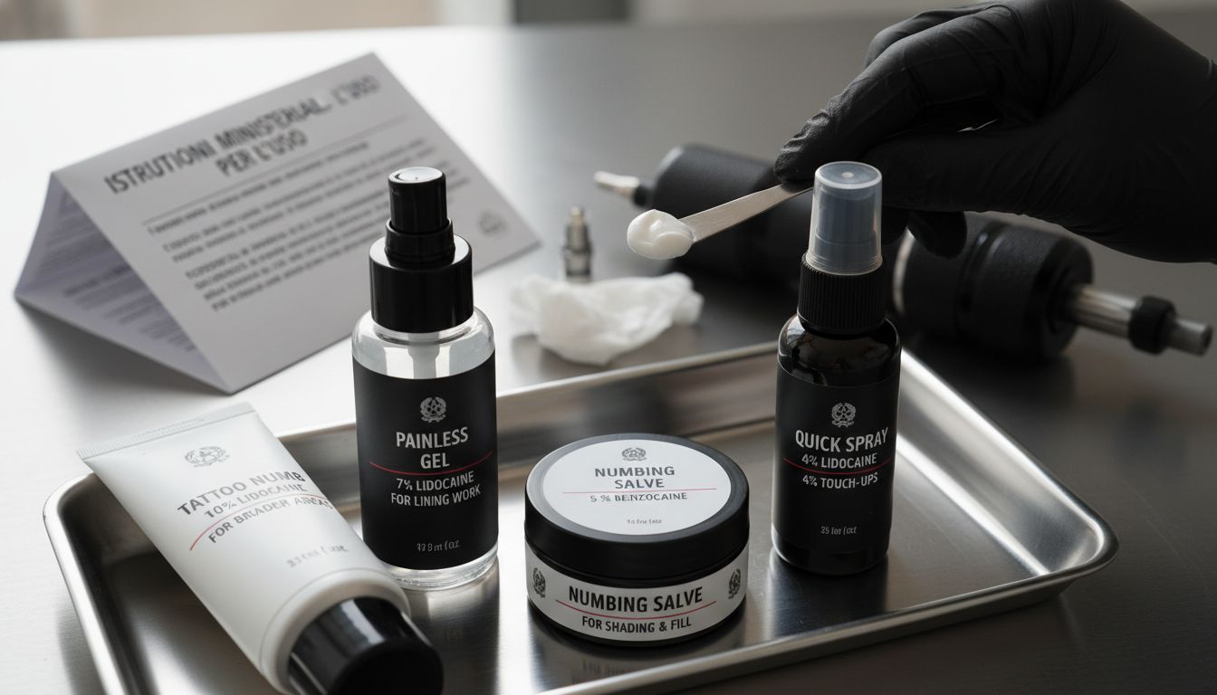 tipi anestetici tattoo