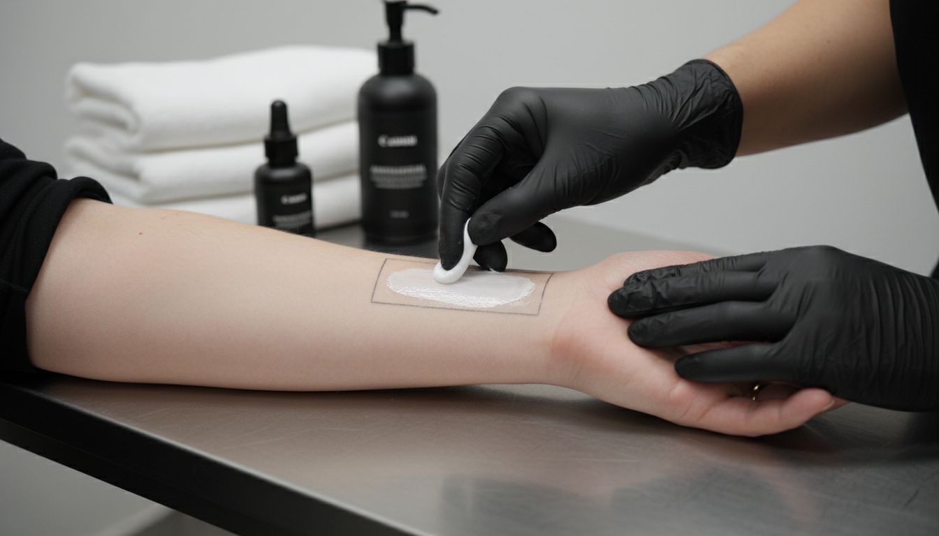 application professionnelle crème anesthésiante