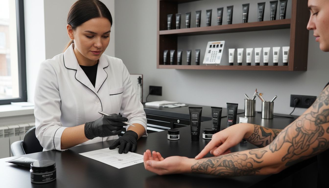 tetoválás érzéstelenítő kiválasztás