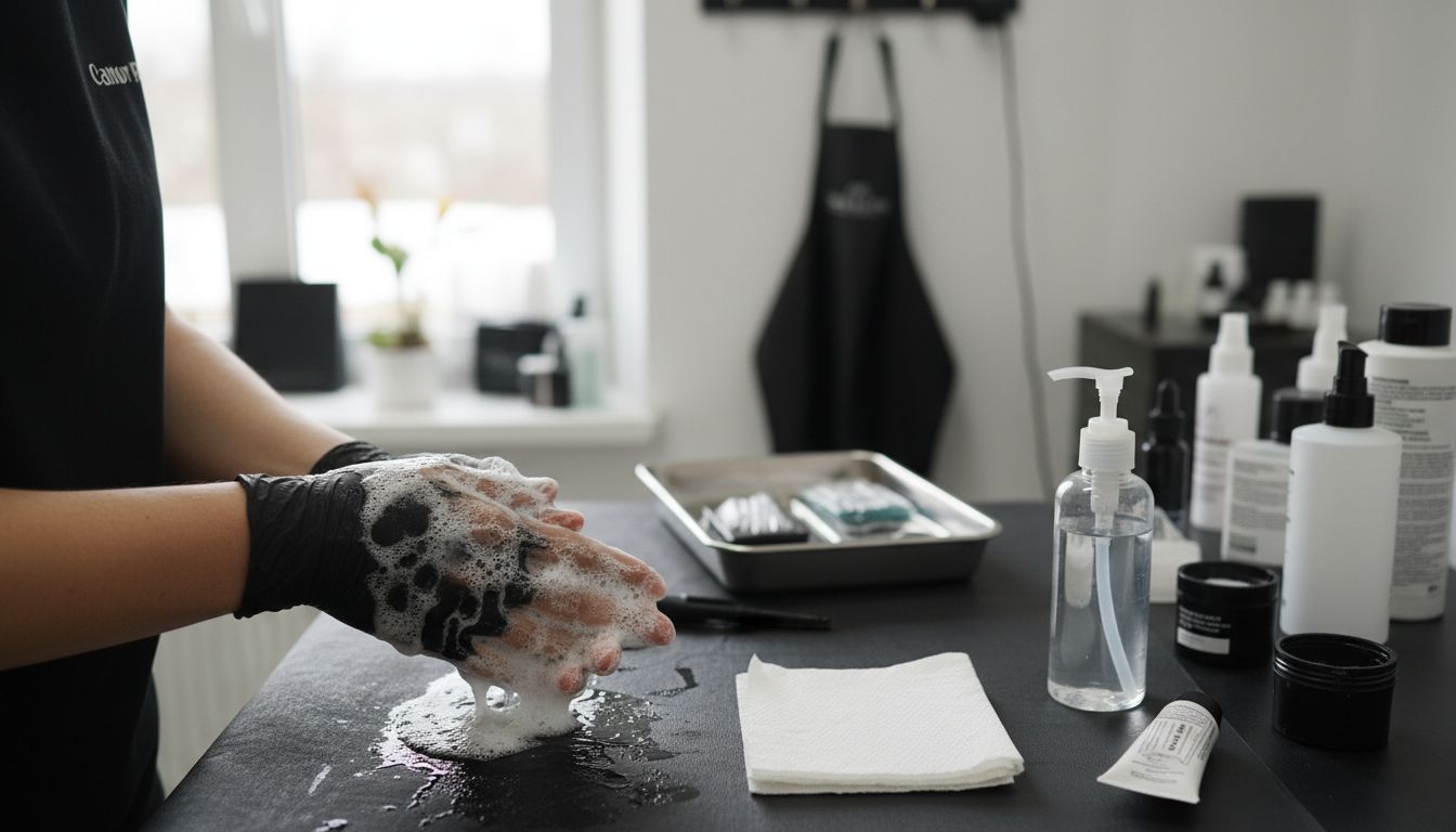 príprava pokožky tetovanie