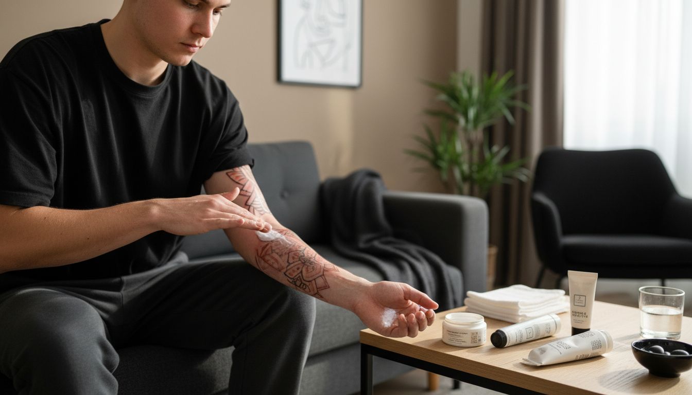 tetoválás ápolás otthon