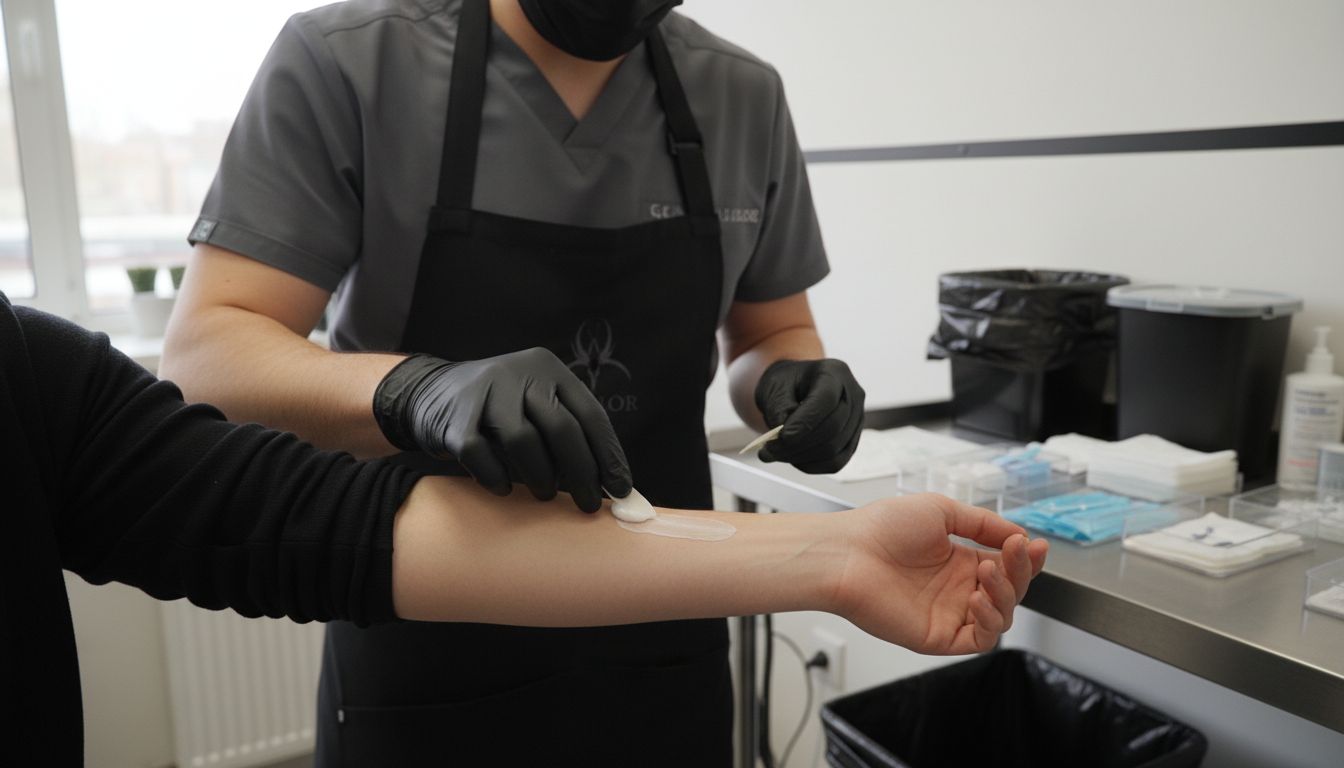 aplikácia anestetického krému