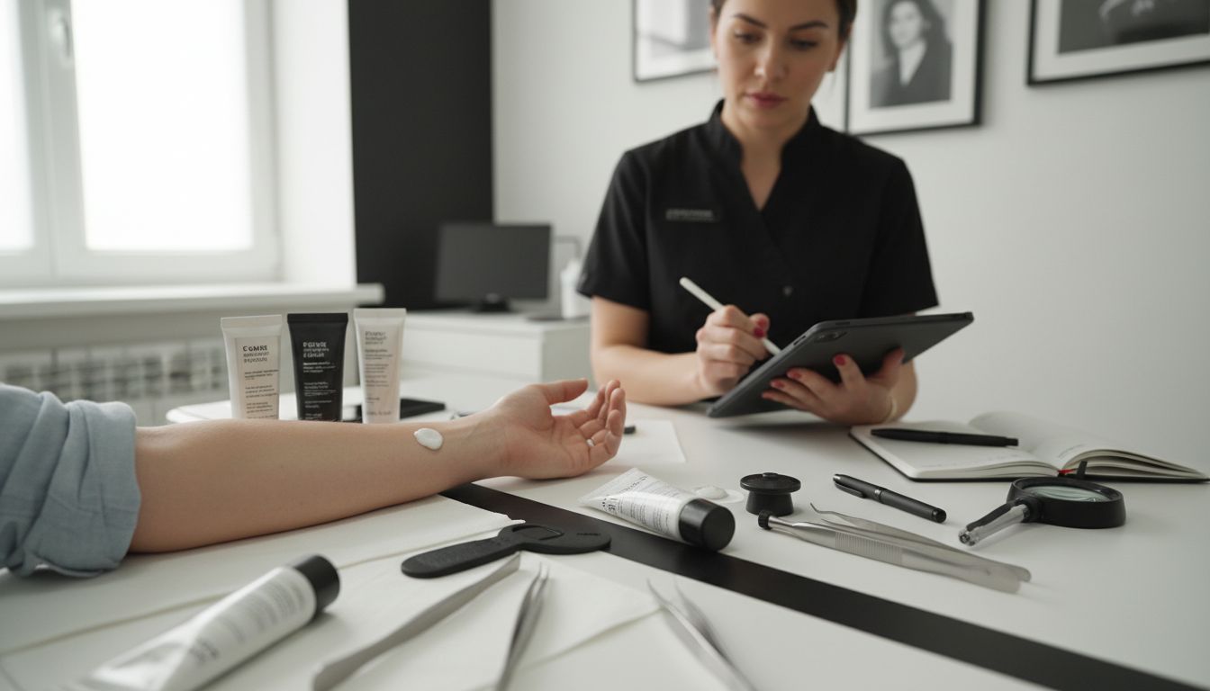 test patch crème anesthésiante