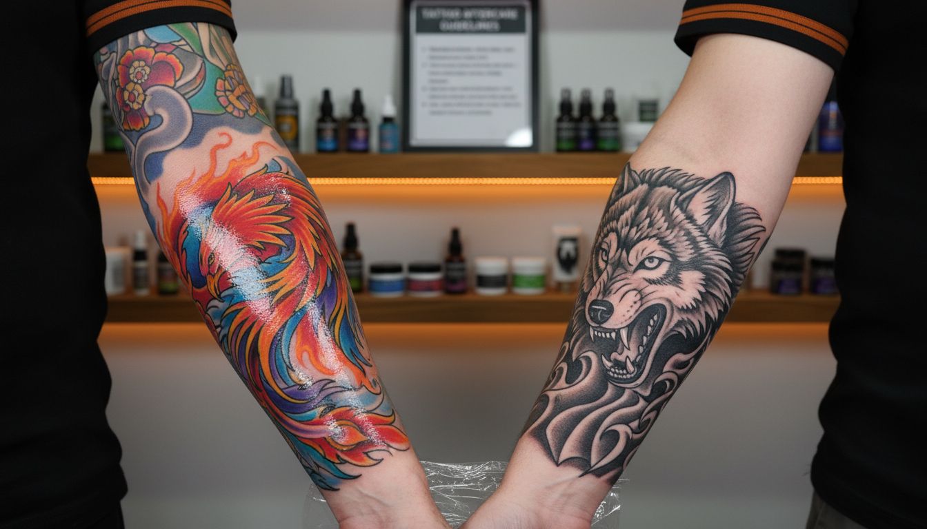 Tattoo Pflege Unterschiede