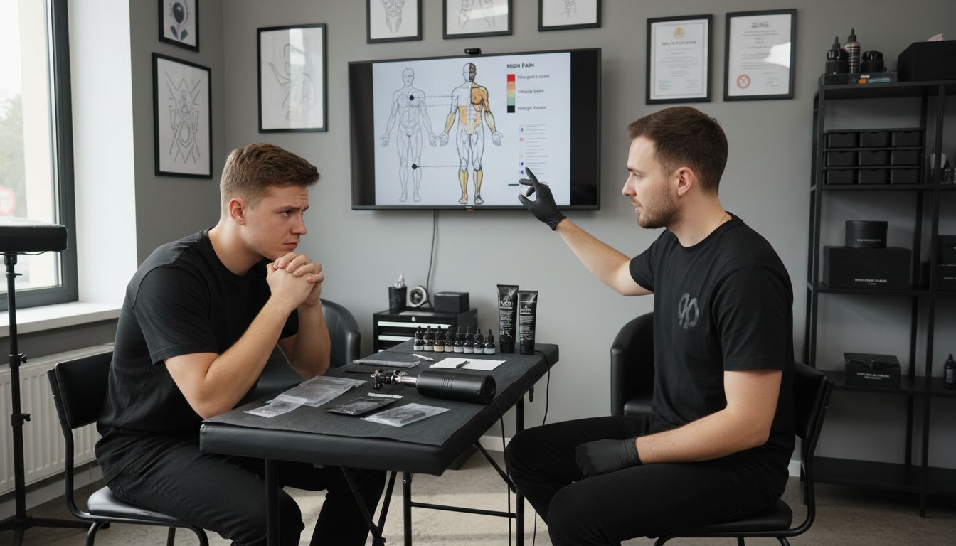 studio tattoo consultation