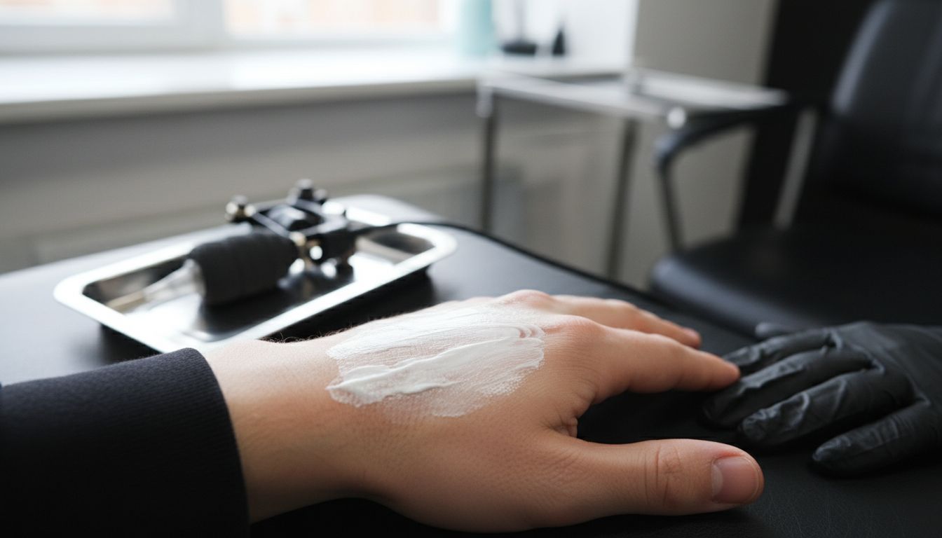 aplikace anestetického krému