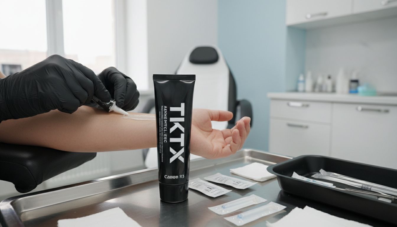 aplikácia anestetického krému