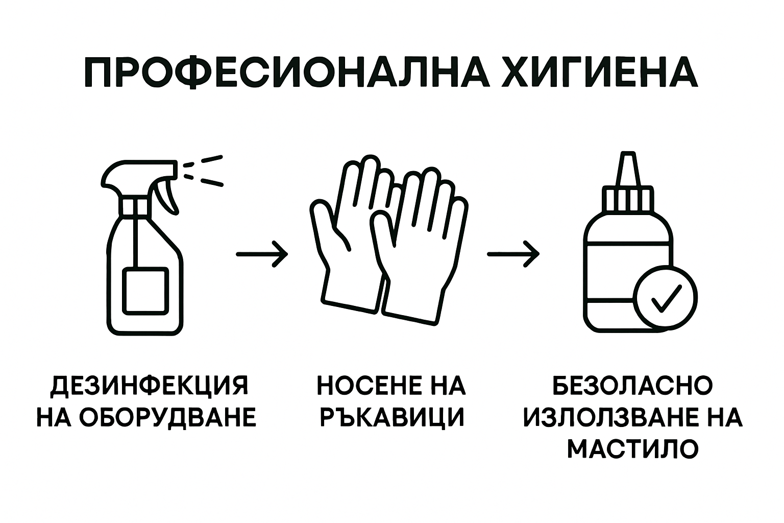 Инфографика: Стъпки за поддържане на безупречна хигиена при татуистите