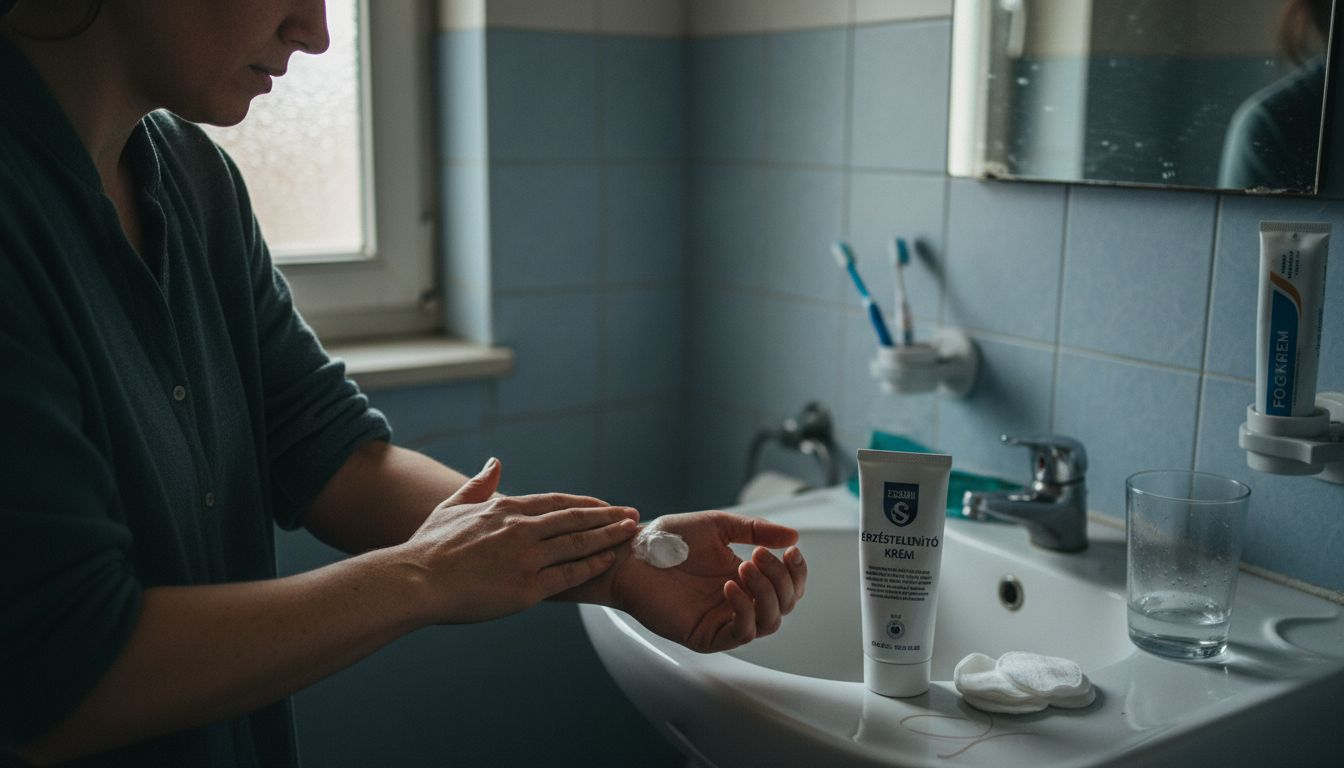 Tetoválás előtt érzéstelenítő krém használata