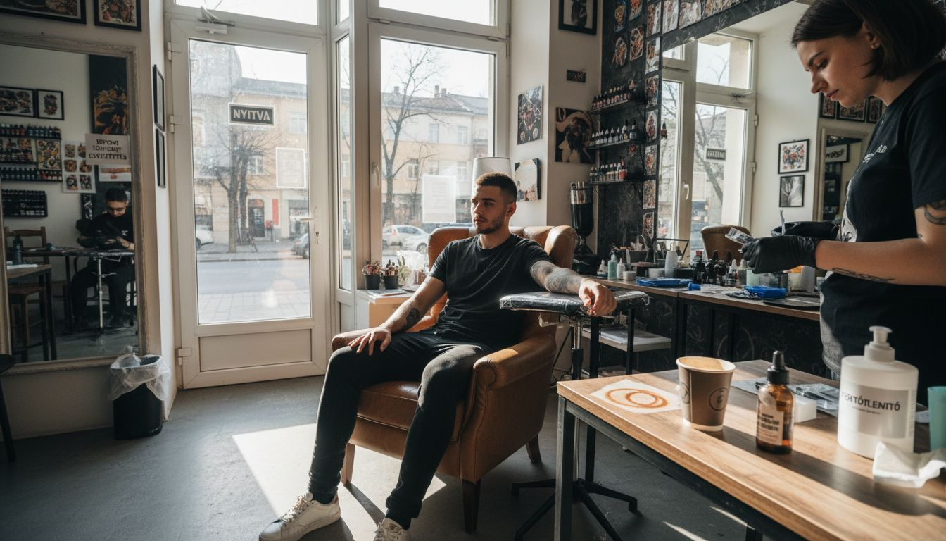 Az első tetoválásom története egy profi tetoválószalonban