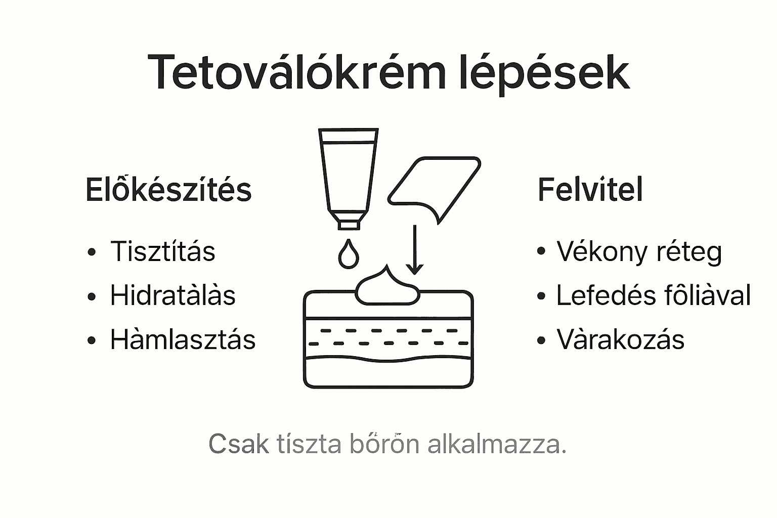 Infografika: így készül a tetoválókrém lépésről lépésre