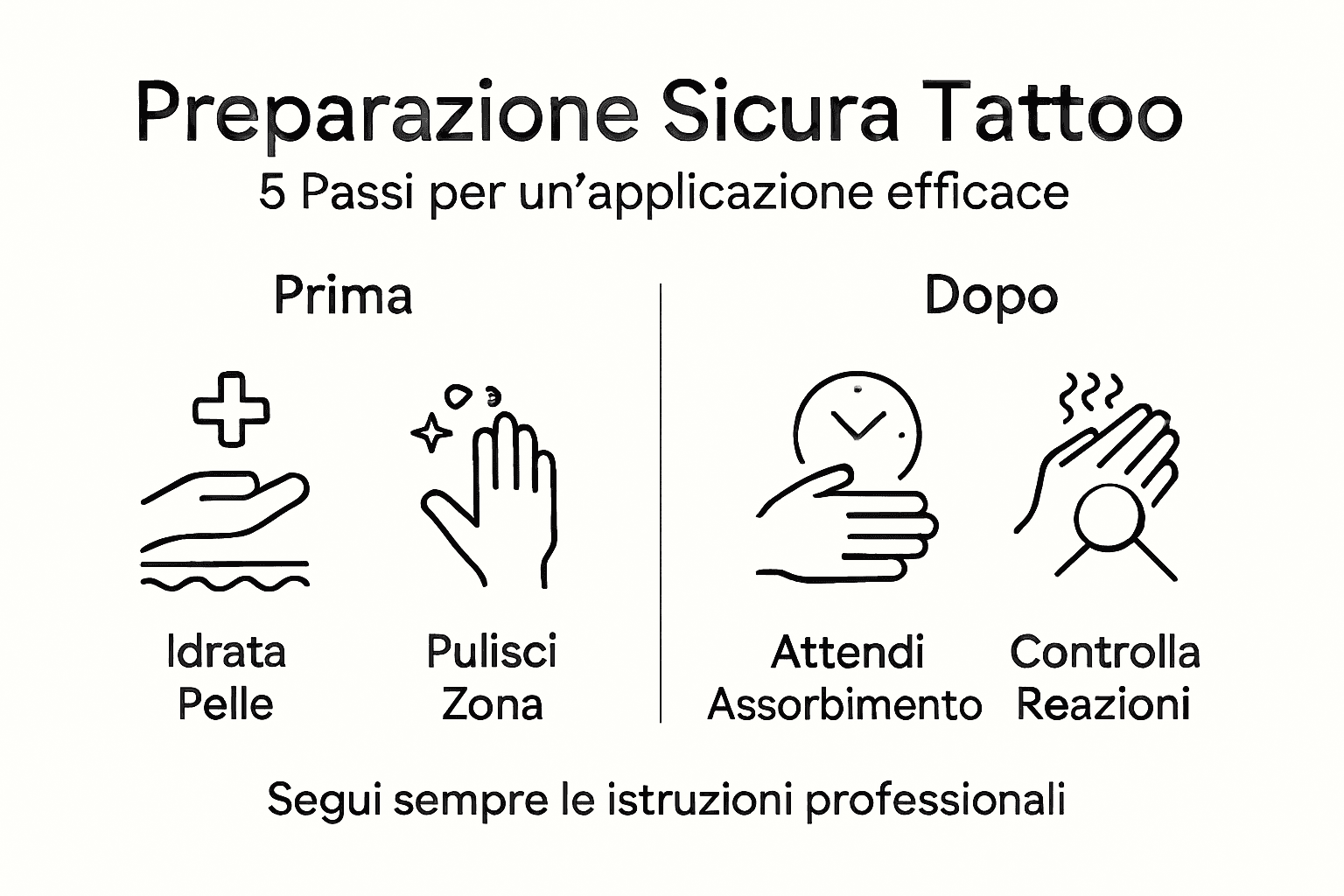 Guida illustrata: come applicare correttamente la crema anestetica per preparare la pelle