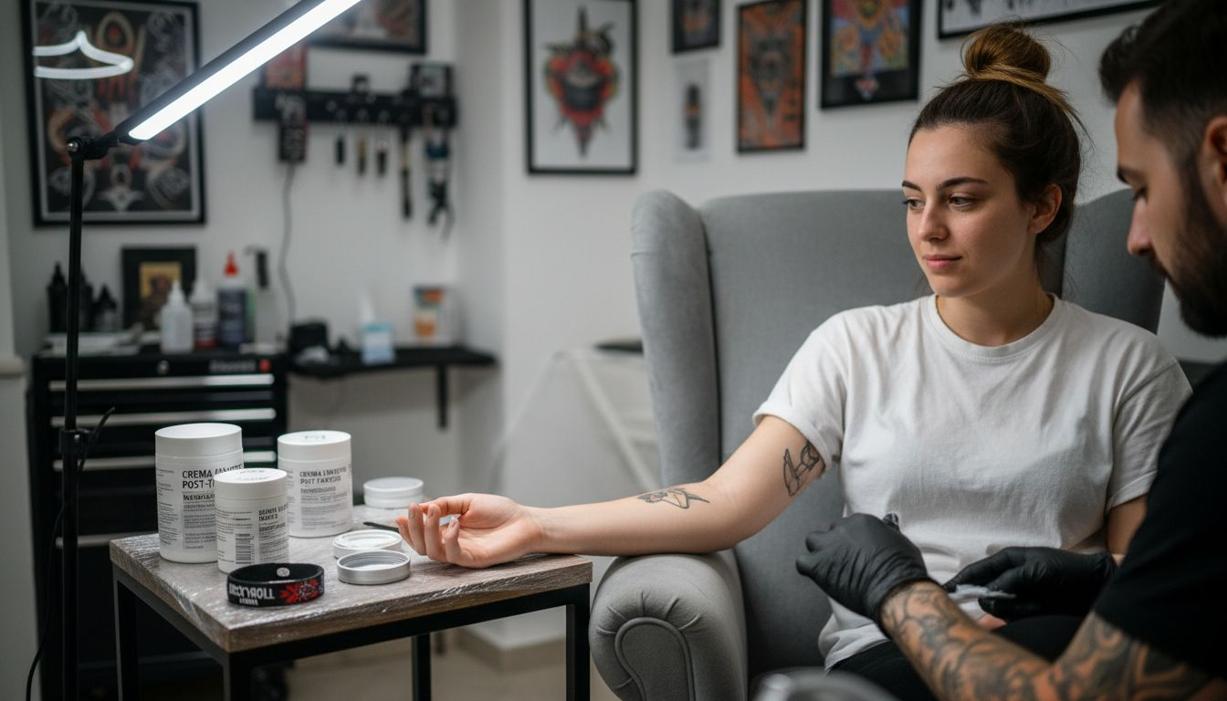 Come si applica la crema anestetica prima di un tatuaggio