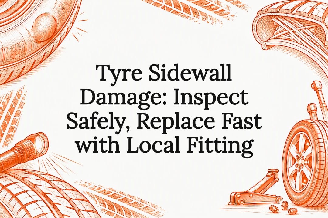 Tyre Sidewall Damage: Inspect Safely, Replace Fast with Local Fitting