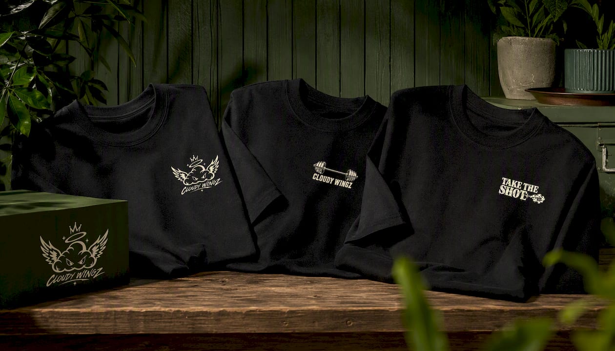 Cloudy Wingz - Other SIde - Max Heavyweight Tee