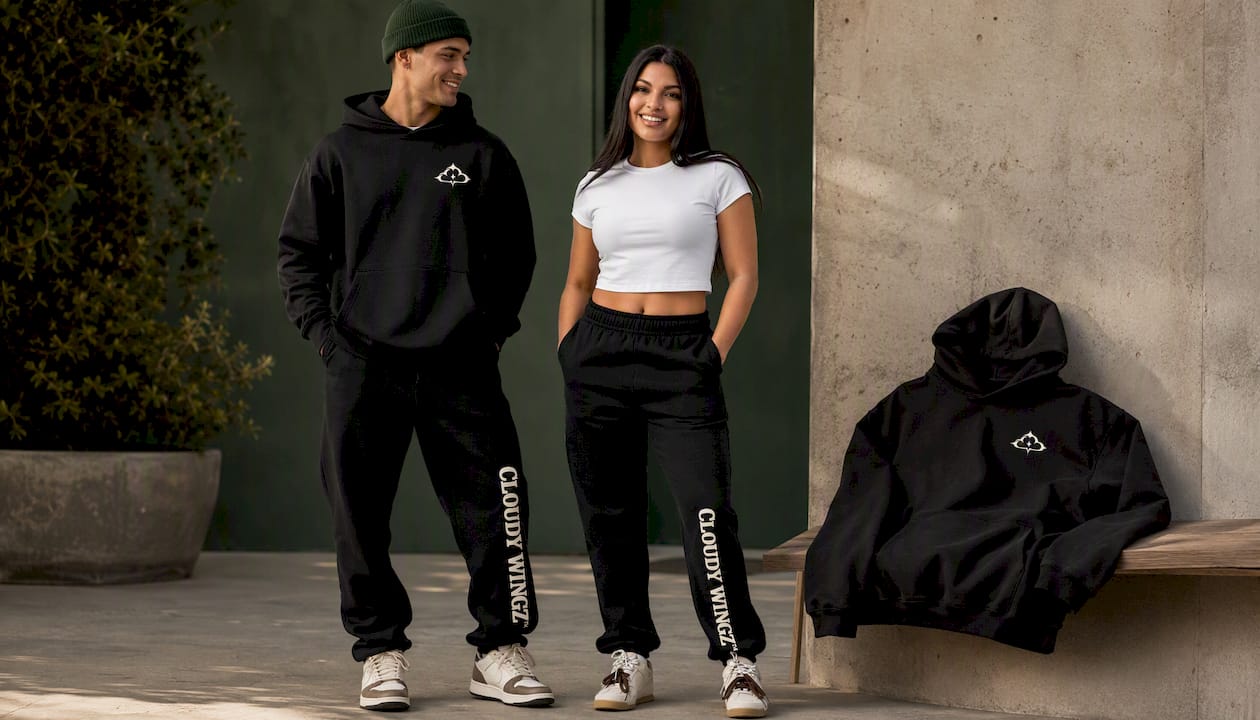 Cloudy Wingz - Mens - Heavyweight Sweatpants