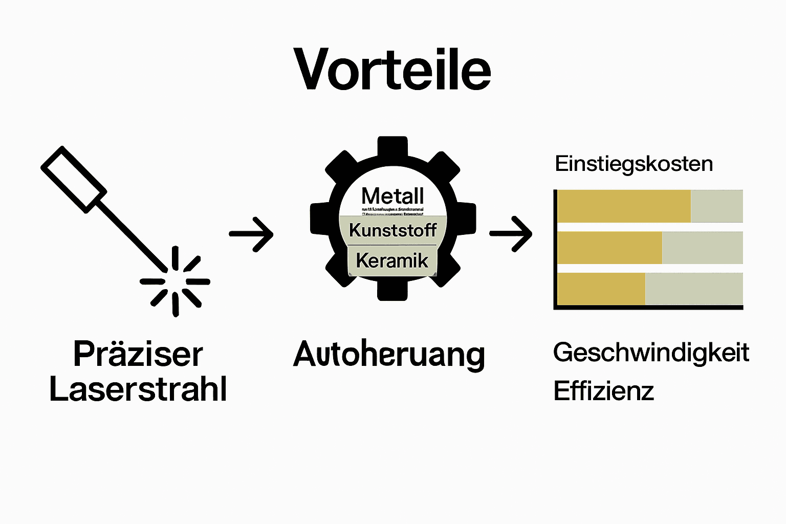 Vergleich Laser- und traditionelle Fertigungsprozesse im Maschinenbau