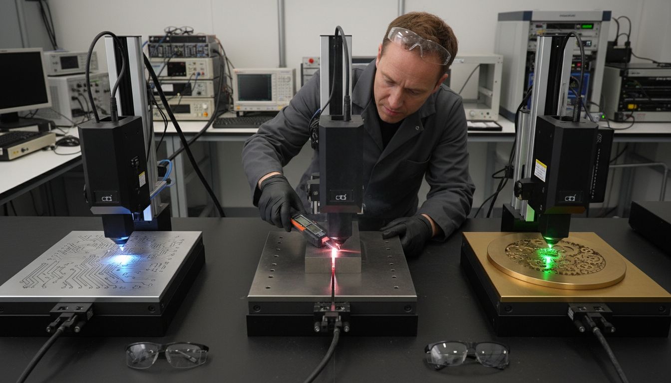 Lasertypen Anwendung Labor