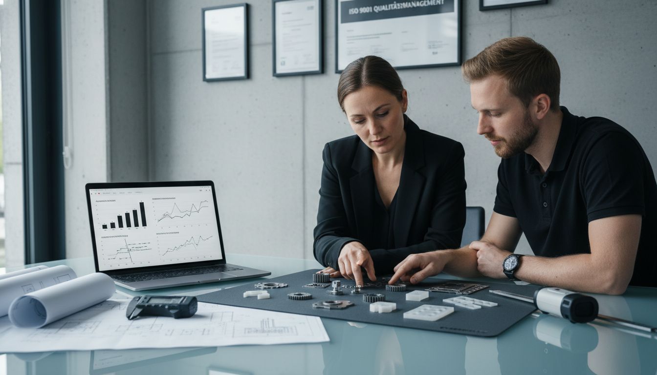 Laserdienstleister Qualitätsprüfung