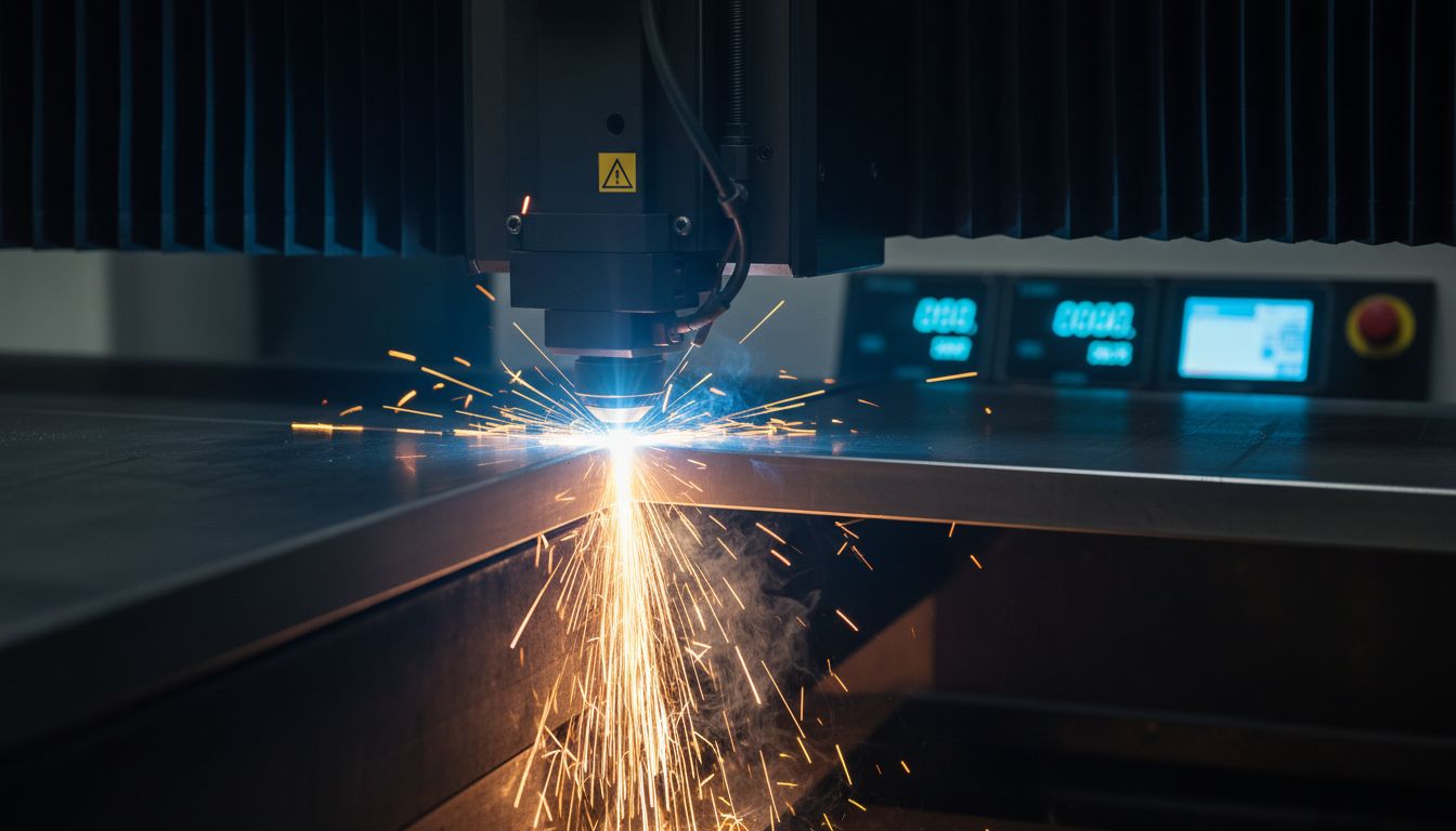 Laserschneiden Detail Industrie