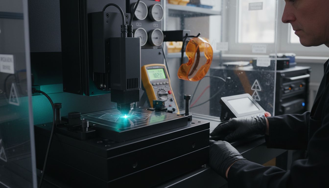 Laser Gravur Polycarbonat