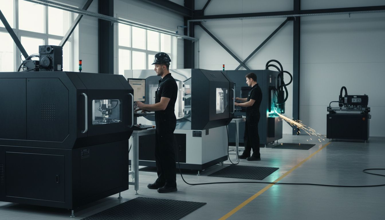 verschiedene Lasertypen Industrie