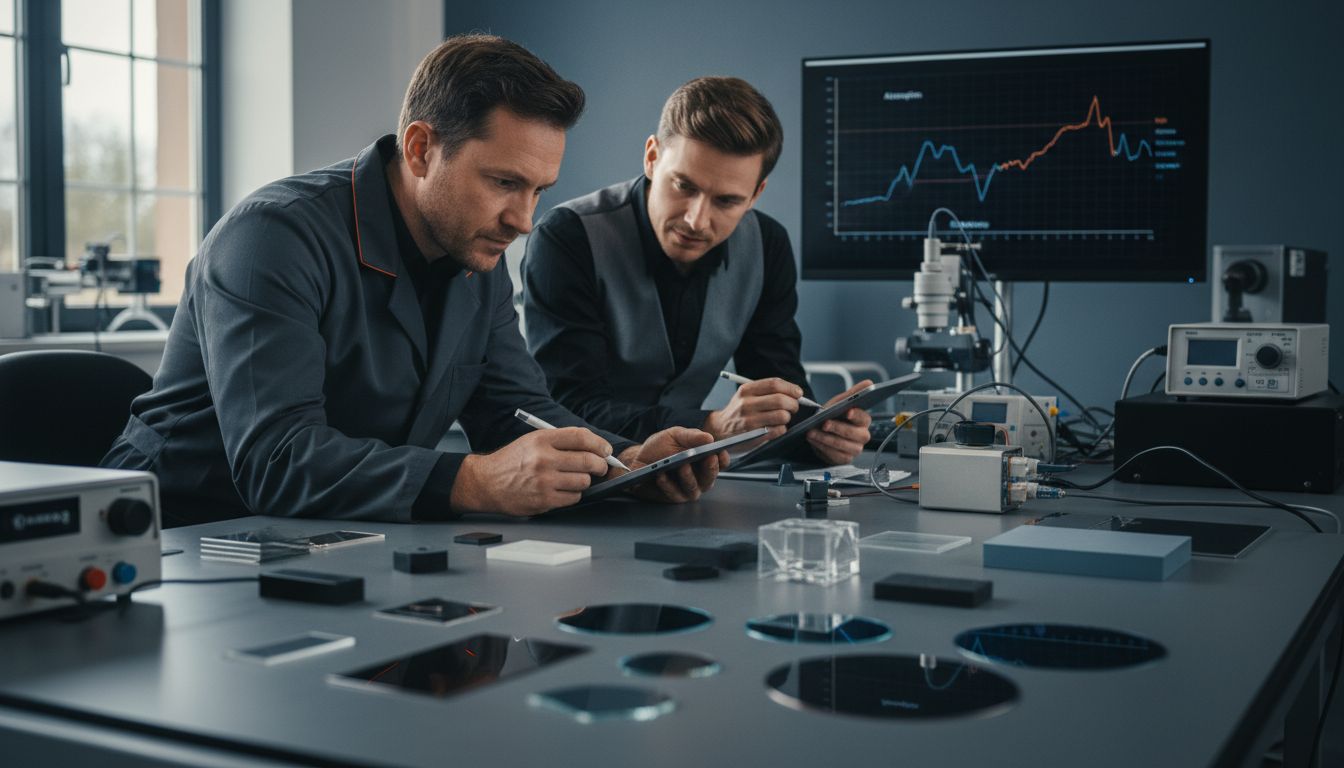 Werkstoffanalyse Labor Laser