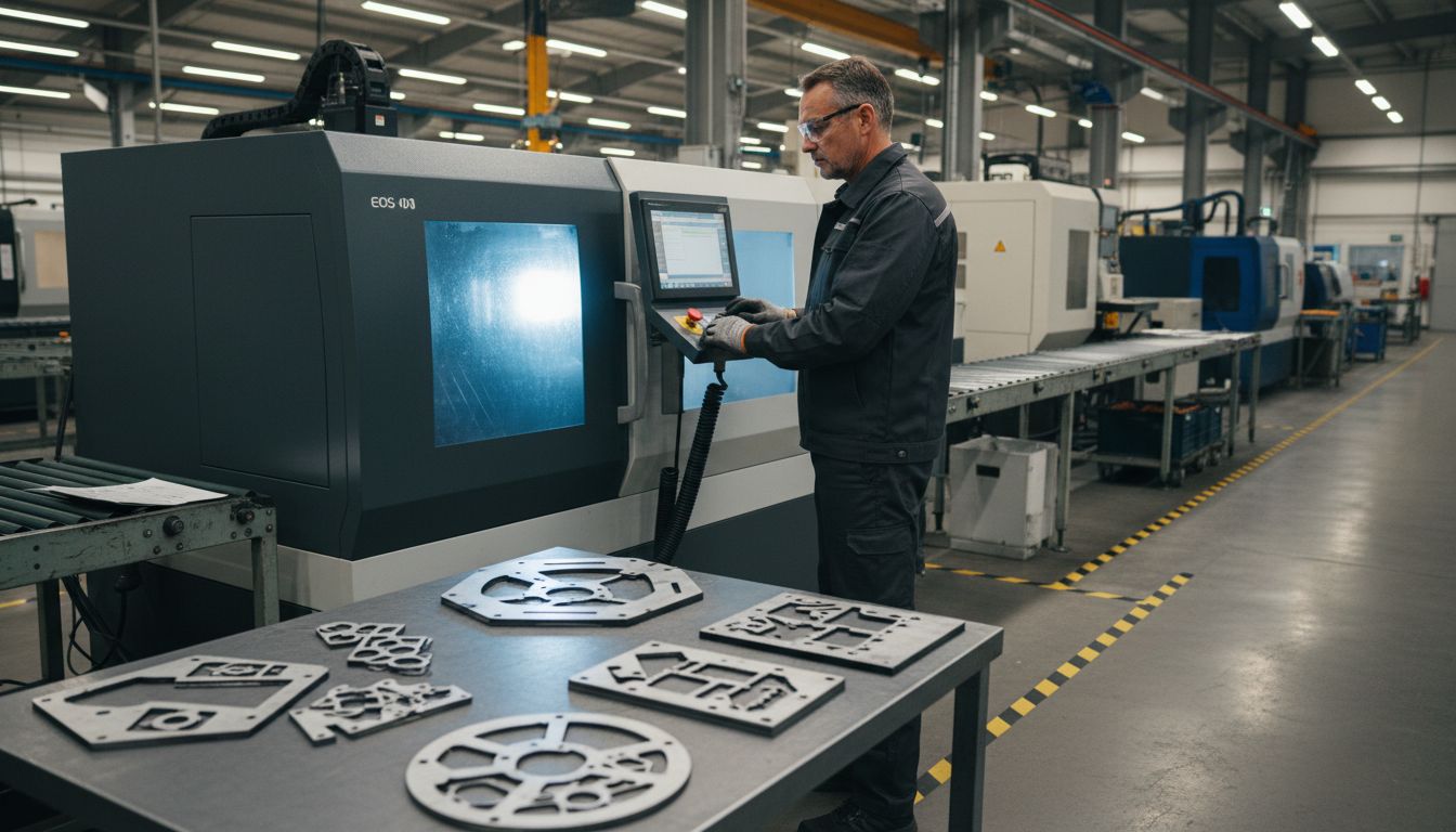 Laserschneider Technik Anwendung