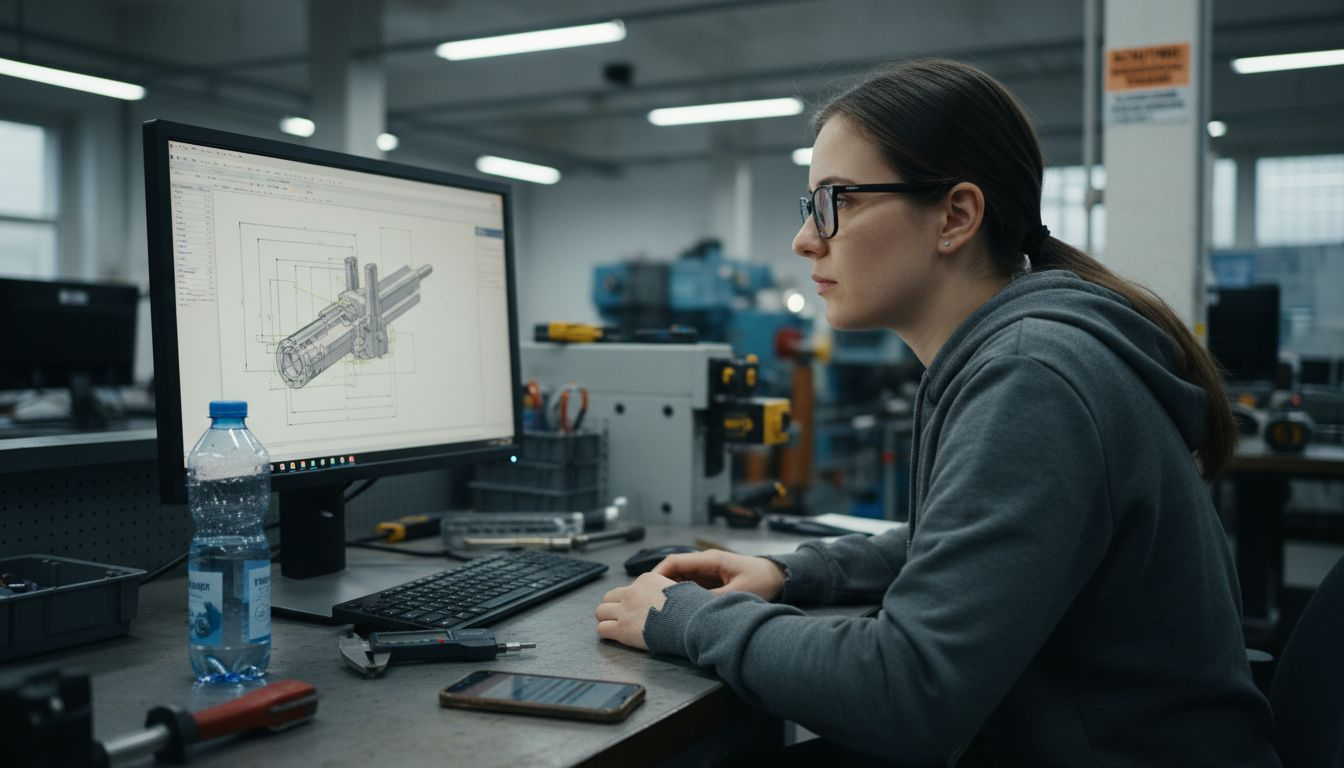 Ein Ingenieur wertet Daten aus, die bei der Entwicklung von Lasersystemen anfallen.