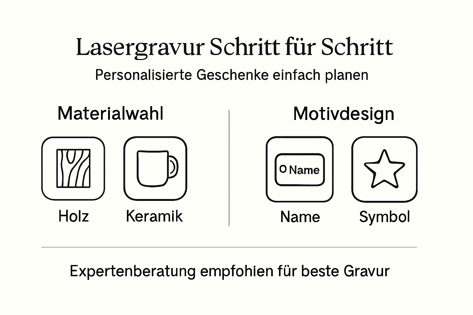Schritt-für-Schritt-Anleitung: So gestalten Sie Ihr persönliches Lasergravur-Geschenk