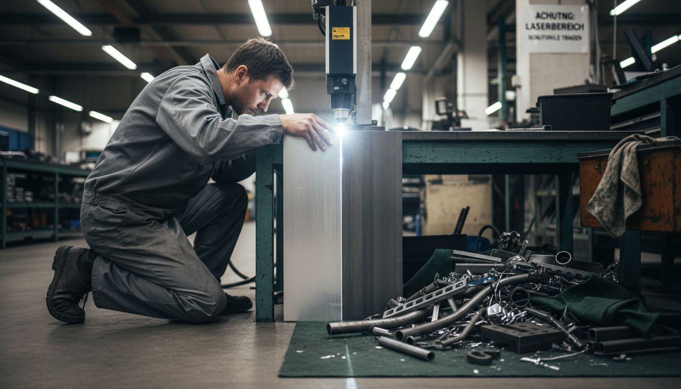 Im Praxistest: Wie Laserstrahlen auf Aluminium und Stahl reagieren