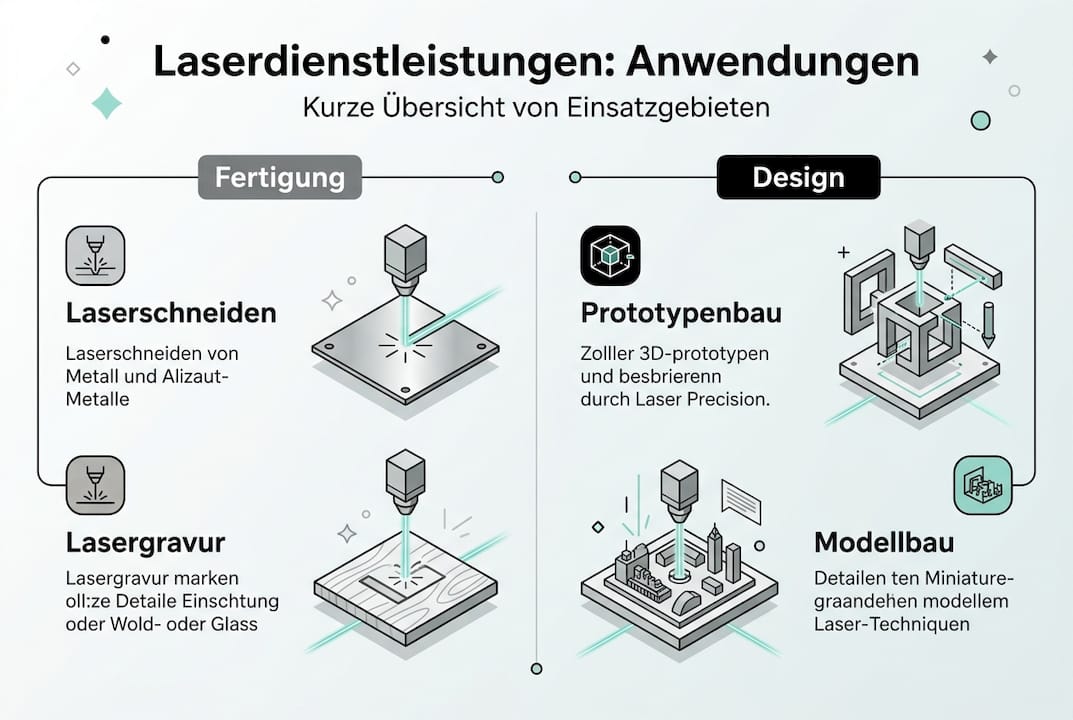 Übersicht: Einsatzbereiche moderner Lasertechnologien