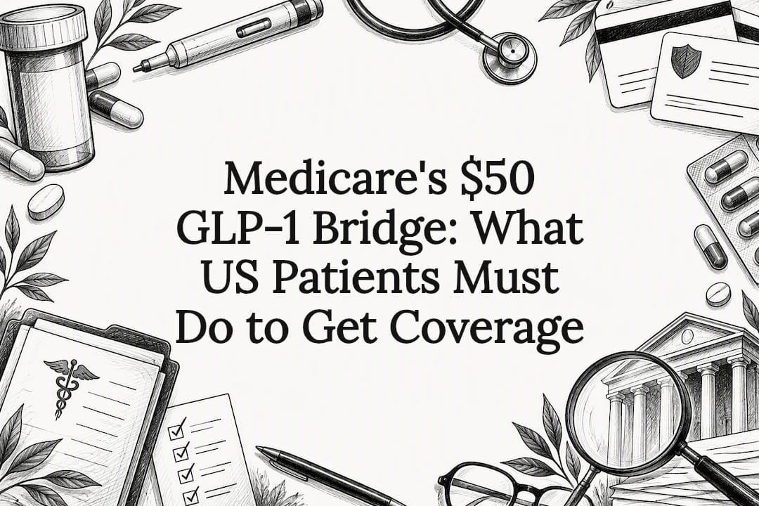 Medicare's $50 GLP-1 Bridge: What US Patients Must Do to Get Coverage