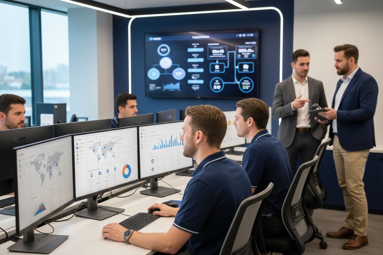 webapps logistiek bedrijf werkvloer