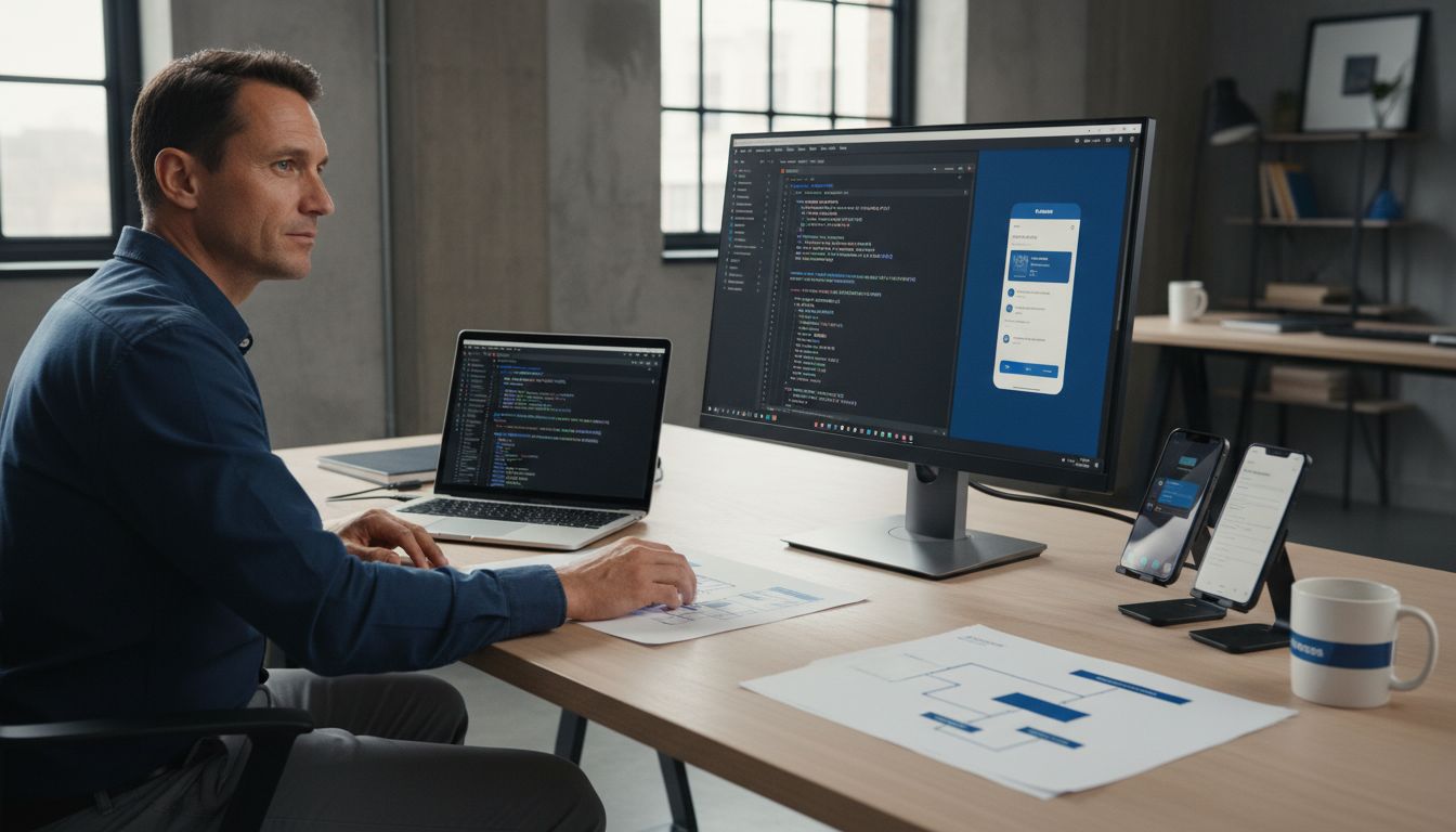 mobiele app ontwikkeling werkplek