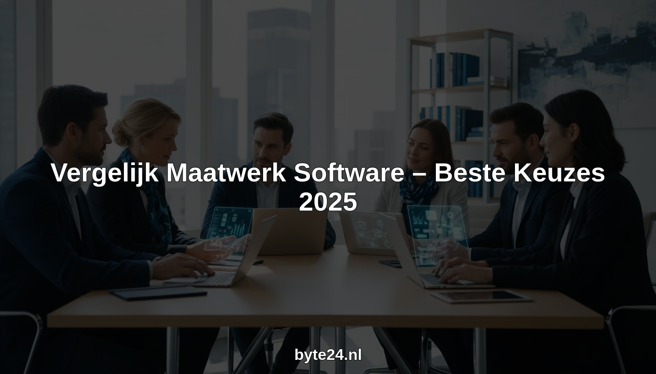 vergelijk maatwerk software hero header image
